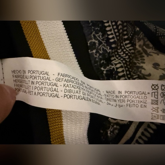 ZARA VELVET BOMBER JACKET PAISLEY  
SIZE: M / RETRO LUXE STREET STYLE FOR WOMEN - Picture 11 of 11